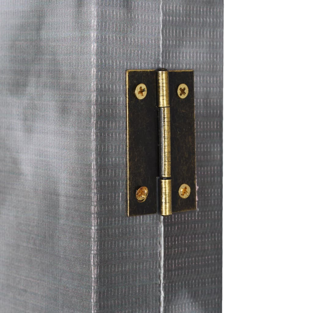 Folding Room Divider 120x170 cm London Bus Black and White